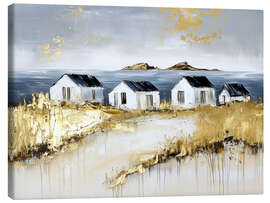 Leinwandbild Oktober in Gold - DejaReve