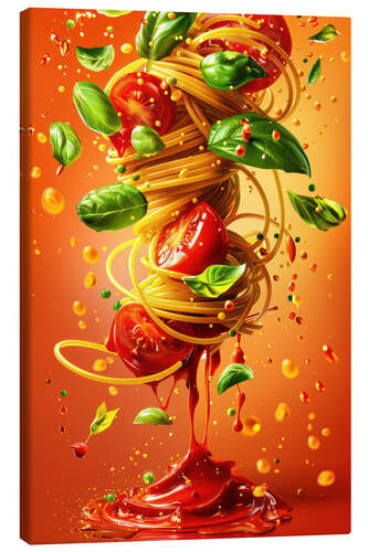 Lienzo Spaghetti Twister