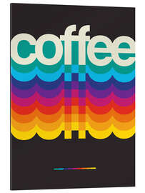 Gallery print Coffee Retro, Black