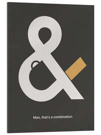 Gallery print Coffee And Cigarettes, Black