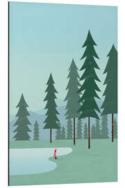 Magnettafel Ein Tag in der freien Natur