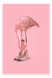 Poster Sneaker Flamingo 2.0 - Jonas Loose