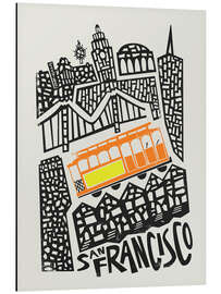 Cuadro de aluminio San Francisco