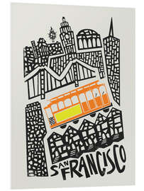 Stampa su PVC San Francisco