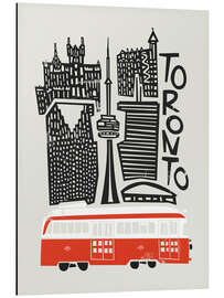 Tableau en aluminium Toronto - Fox &amp; Velvet