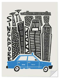 Wandsticker Singapore