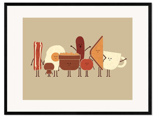 Framed art print English Breakfast