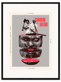 Innrammet kunsttrykk Shaun of the dead