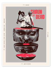 Plakat Shaun of the dead - Fourteenlab