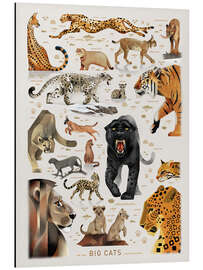Magnettafel Big Cats II