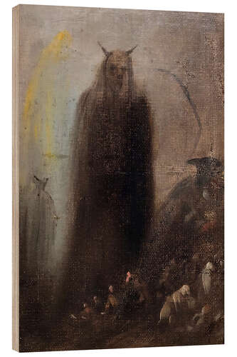 Quadro de madeira Ghostly Vision