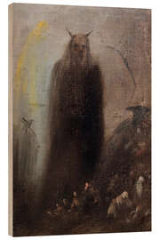 Tableau en bois Ghostly Vision