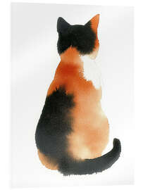 Acrylglasbild Katze von Hinten - DejaReve