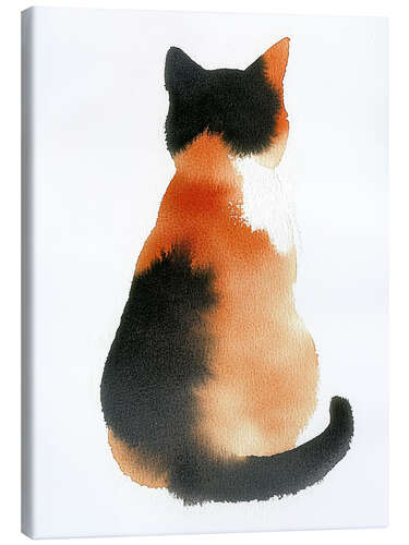 Lienzo Cat from behind