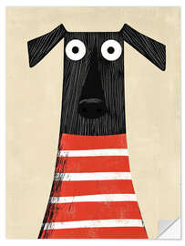 Wall sticker Funny dog