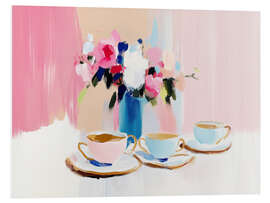 Tableau en PVC Tea party - DejaReve