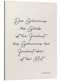 Magnettafel Das Geheimnis des Glücks - Thukydides