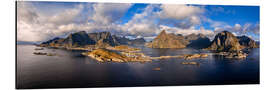 Alubild Reinefjord und Hamnoy, Lofoten, Norwegen - Achim Thomae