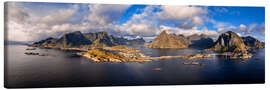 Lienzo Reinefjord and Hamnoy, Lofoten, Norway - Achim Thomae