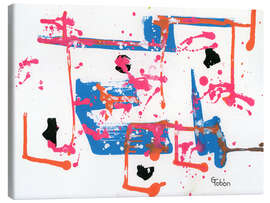 Leinwandbild Winterglück - Gabriel Tobón Moreno