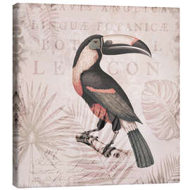 Tableau sur toile Toucans Tropical Hideaway - Andrea Haase