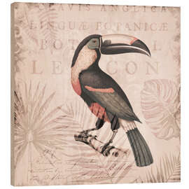Holzbild Toucans Tropical Hideaway - Andrea Haase