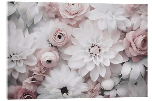 Cuadro de metacrilato Pastel Flower Dreams