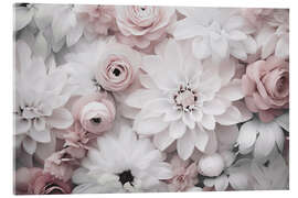Cuadro de metacrilato Pastel Flower Dreams