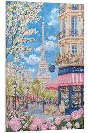 Tableau en aluminium Paris in Spring - Peter Roder