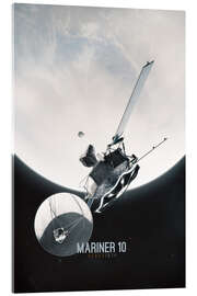 Akrylglastavla Mariner 10 - Venus 1974