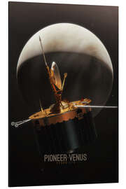 Tableau en aluminium Venus Pioneer - Venus 1978