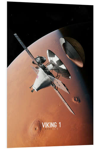 Cuadro de PVC Viking 1 - Mars 1976