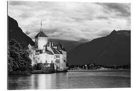Gallery Print Schloss Chillon am Genfersee in der Schweiz