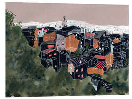 Cuadro de metacrilato Panoramic View of Alhambra in Granada, Spain - Anastasia Mamoshina