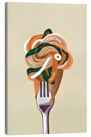 Canvas print This Too Shall Pasta - 83 Oranges