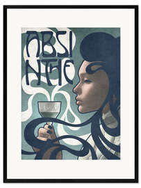 Framed art print Absinthe