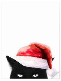 Wandsticker Bad Santa