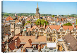 Leinwandbild Oxford Stadtansicht - Olaf Protze