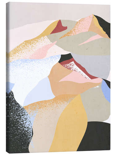 Quadro em tela Mountain - Abstract Minimal Art I