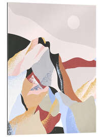 Gallery print Mountain - Abstract Minimal Art II