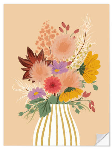 Wall sticker Autumn bouquet