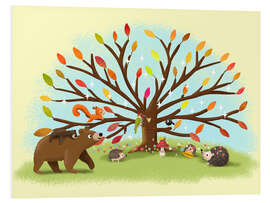 Hartschaumbild Schutzbaum - Julia Reyelt