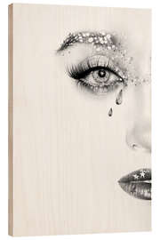 Wood print The Half Series: Chappell Roan - Ileana Hunter