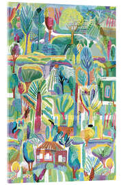 Acrylglasbild California Garden - Charles Harker