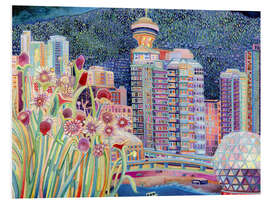 PVC-tavla A Bouquet for Vancouver