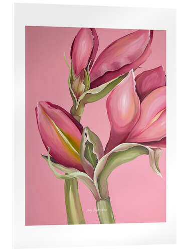 Tableau en verre acrylique Feminine Power