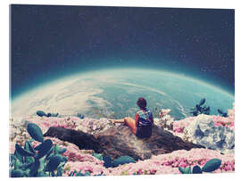 Obraz na szkle akrylowym My World Blossomed when I Loved You II