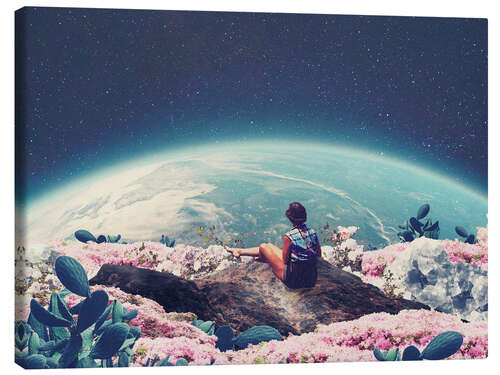 Leinwandbild My World Blossomed when I Loved You