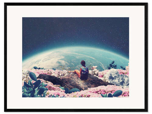 Impresión de arte enmarcada My World Blossomed when I Loved You II