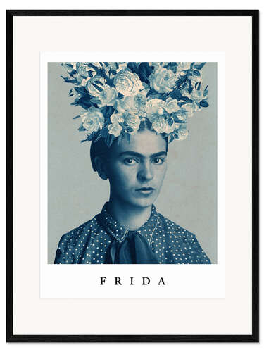 Kehystetty taidepainatus For Frida with border